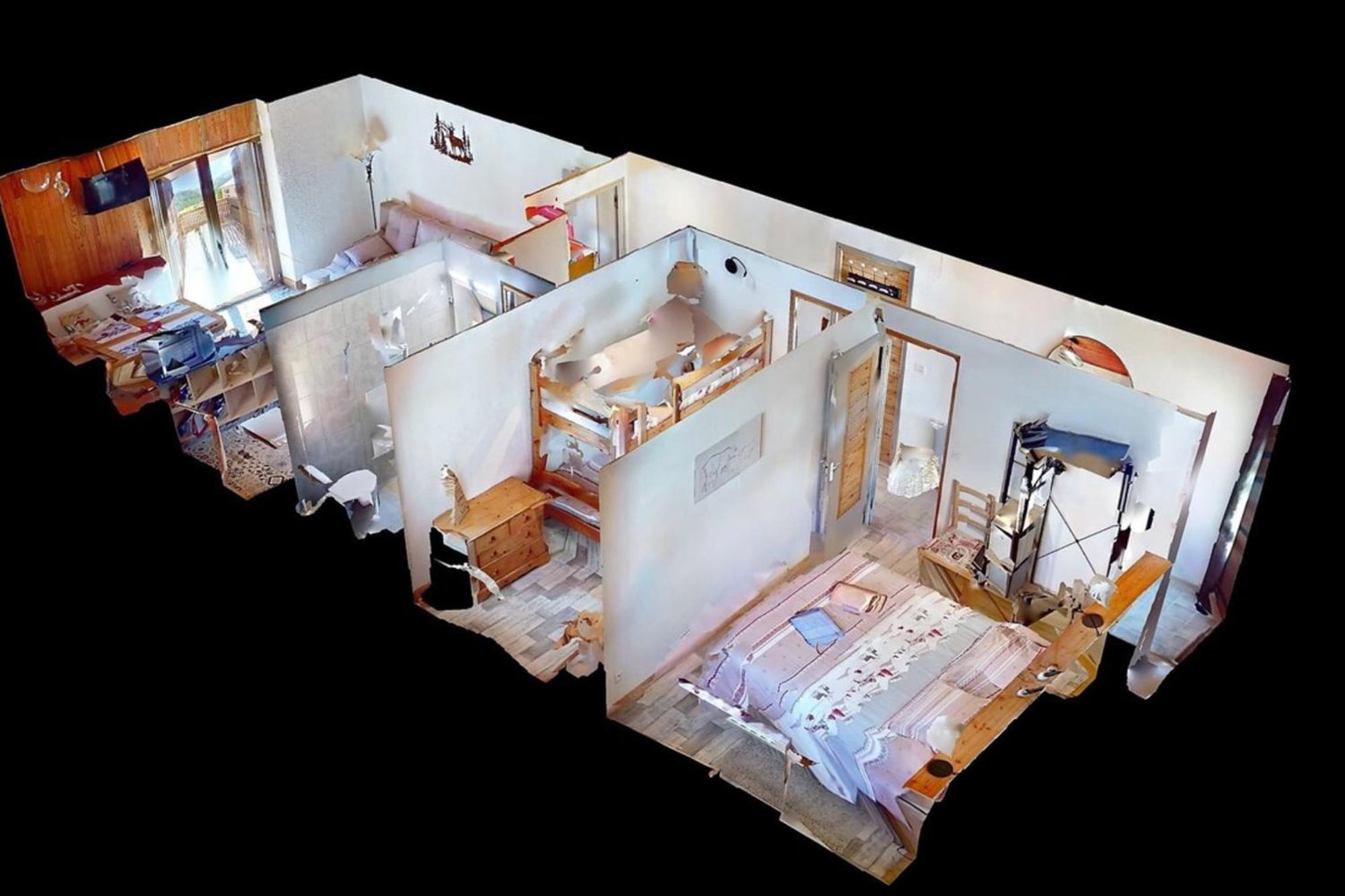 Appartamento Casa-La Lobio Foot Of The Slopes Breathtaking Views 4P Saint-Vérand Esterno foto